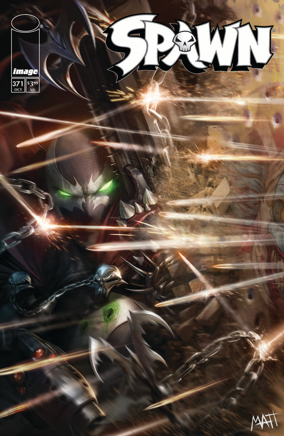 SPAWN #371 CVR A FRANCESCO MATTINA