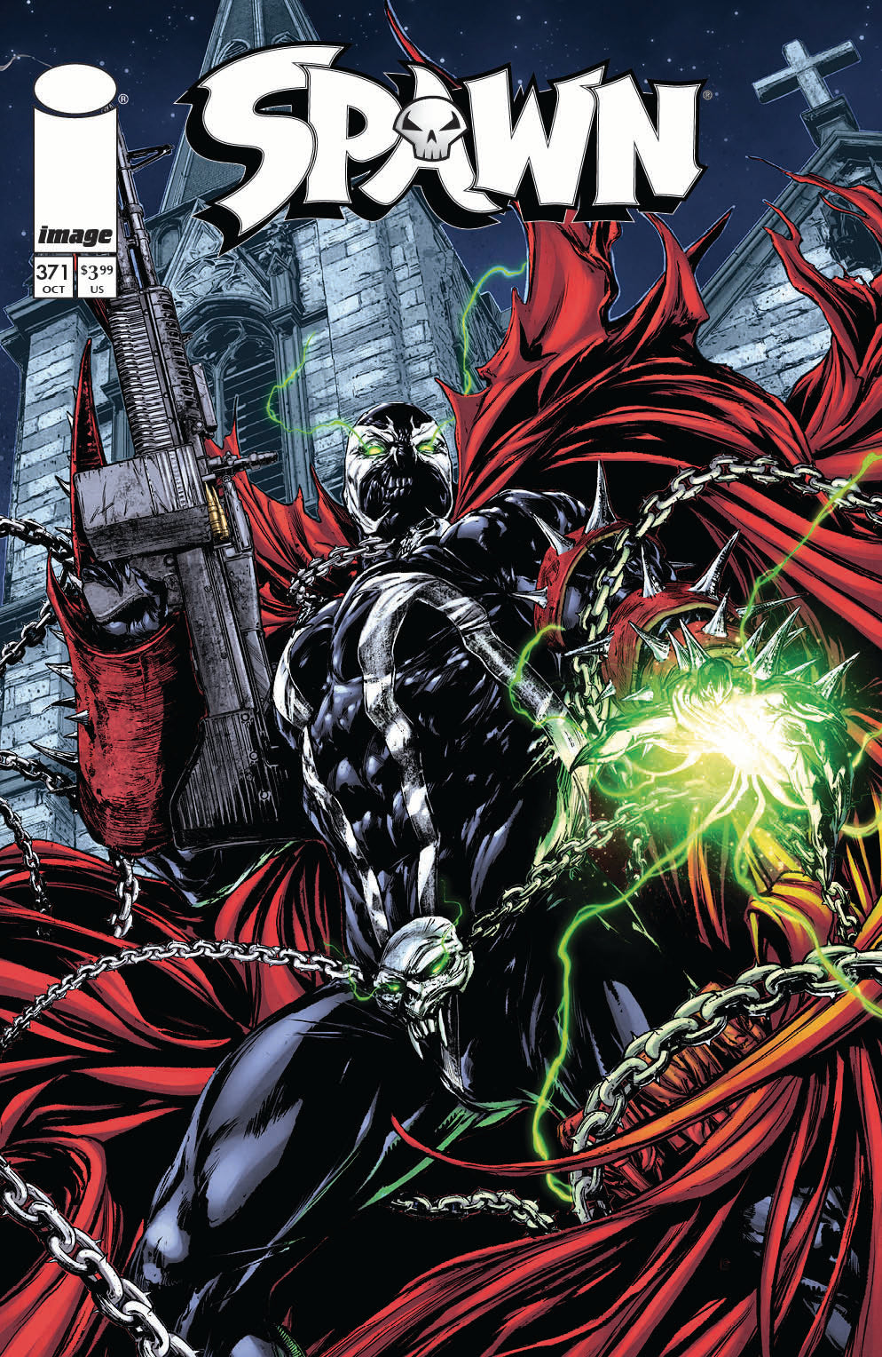 SPAWN #371 CVR B RAYMOND GAY VAR