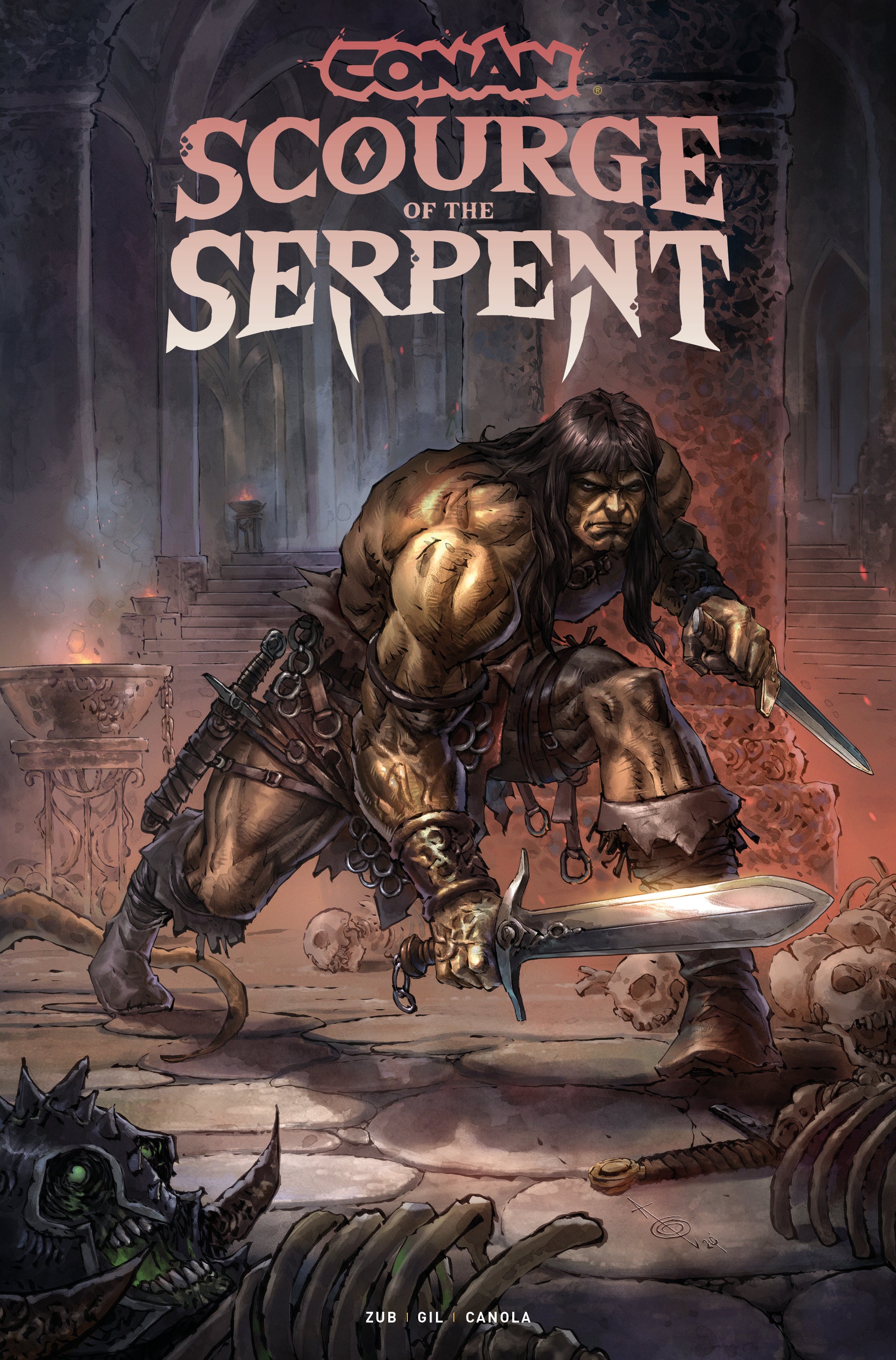 CONAN THE BARBARIAN SCOURGE OF THE SERPENT #2 (OF 4) CVR B ALAN QUAH VAR