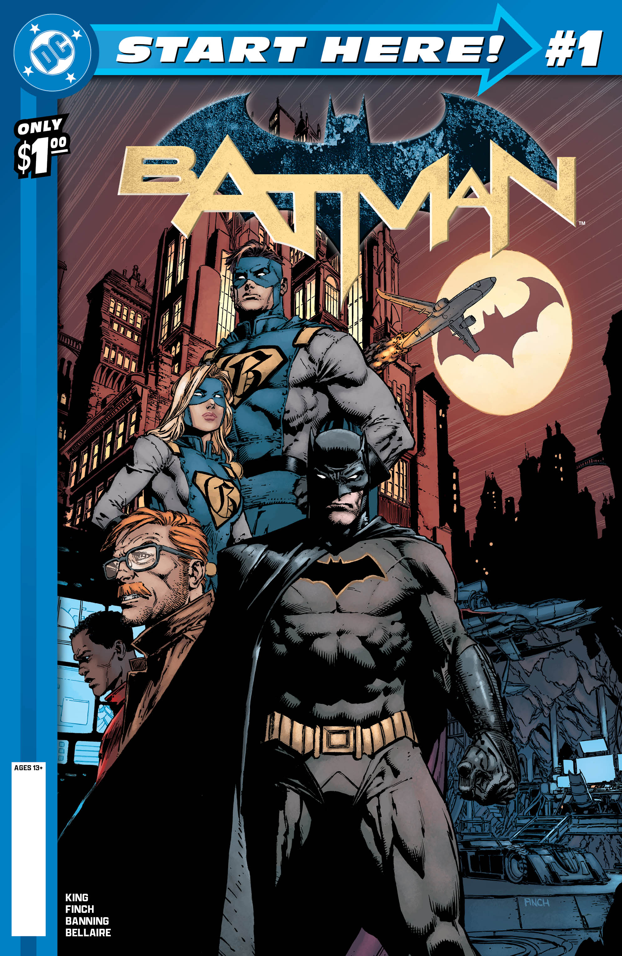 DC START HERE BATMAN (2016) #1 (REBIRTH)