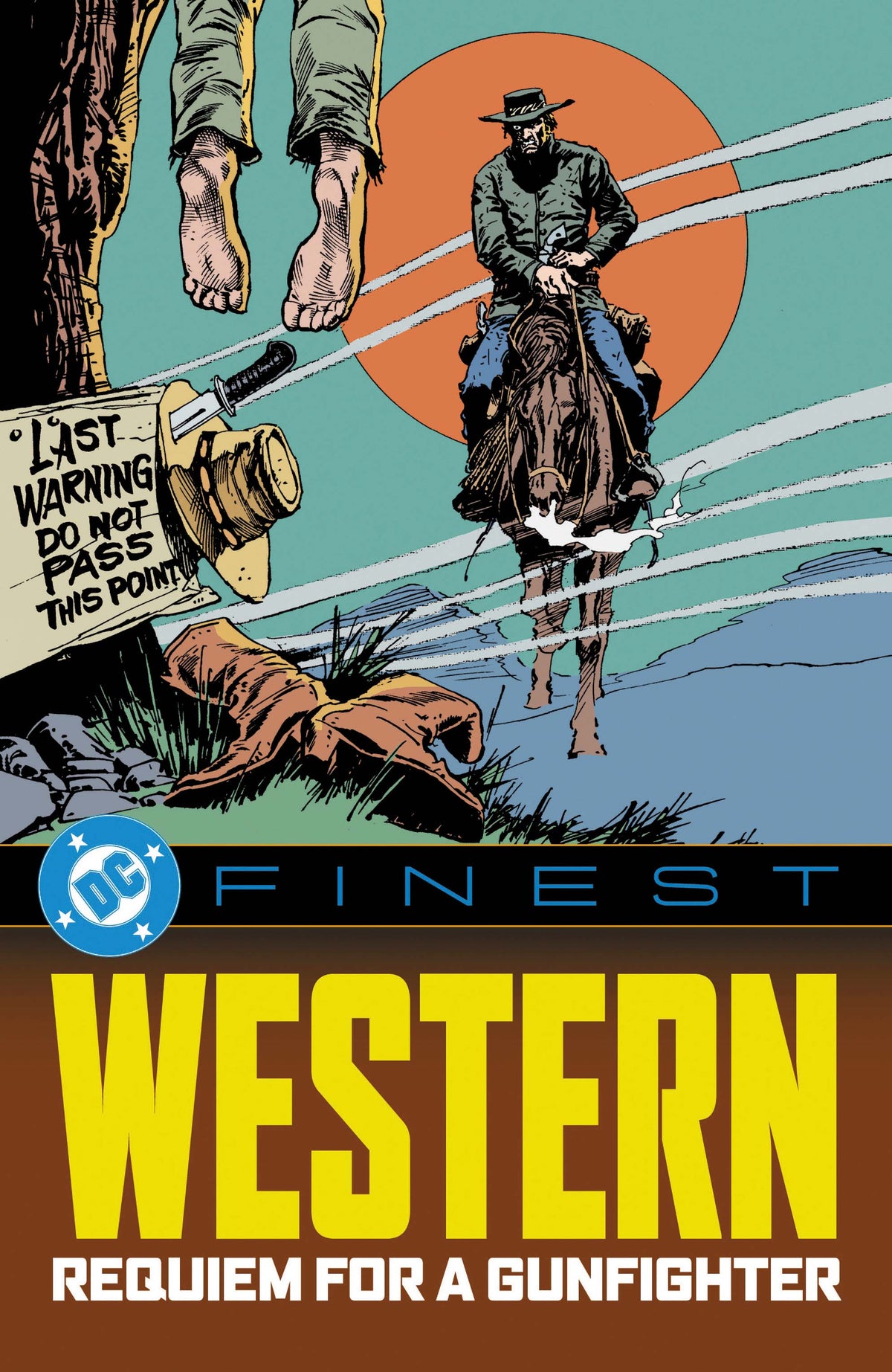 DC FINEST WESTERN REQUIEM FOR A GUNFIGHTER TP graphic novel cover