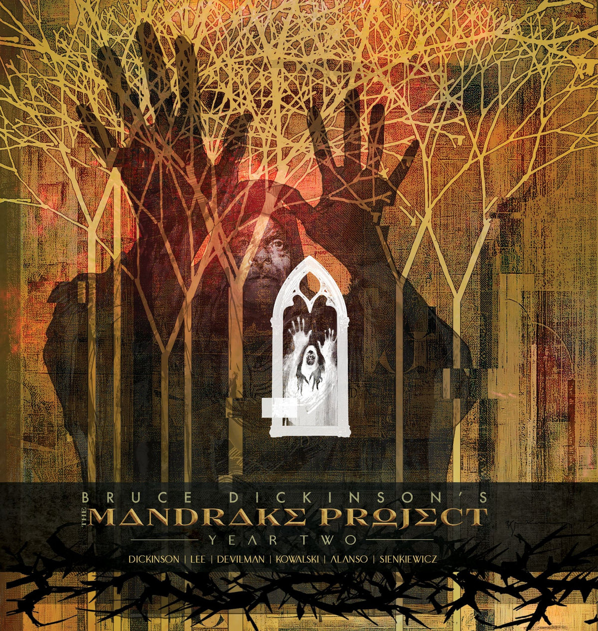 BRUCE DICKINSONS THE MANDRAKE PROJECT YEAR TWO HC graphic novel cover