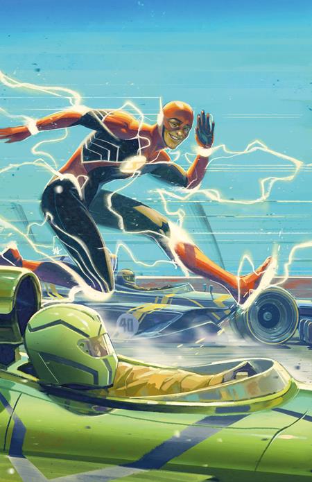 FLASH #27 CVR B BEN HARVEY CARD STOCK VAR (DC K.O.)