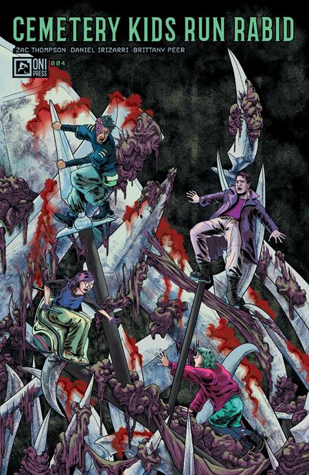 CEMETERY KIDS RUN RABID #4 (OF 4) CVR B JENNA CHA VAR