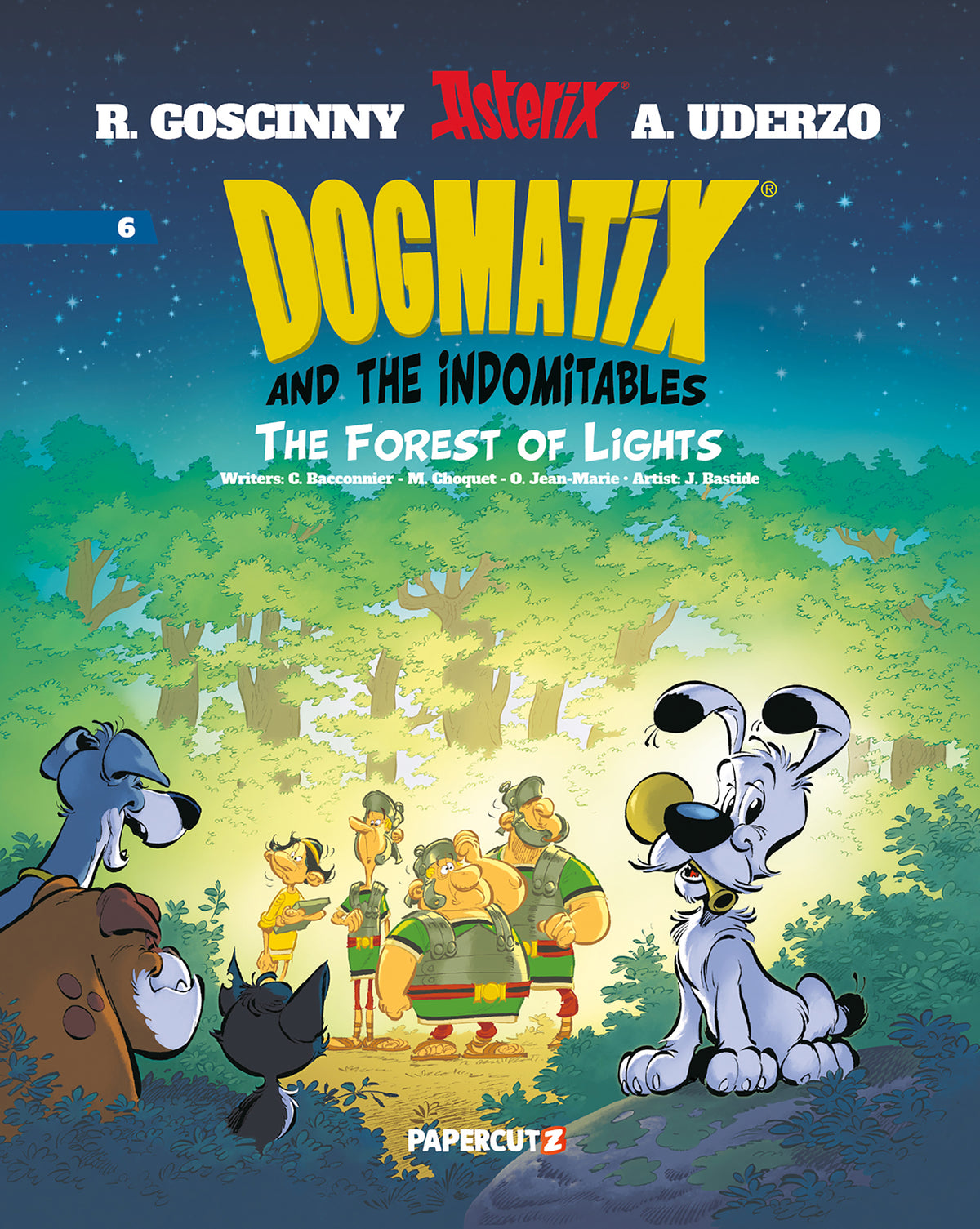 DOGMATIX AND THE INDOMITABLES HC VOL 06 THE FOREST OF LIGHTS graphic novel cover