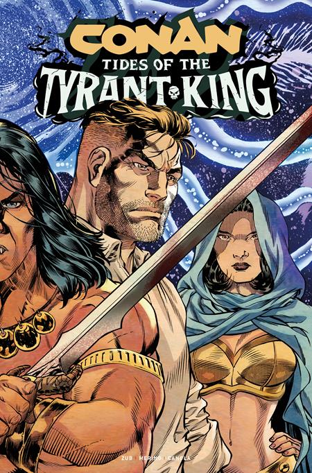 CONAN THE BARBARIAN TIDES OF THE TYRANT KING #3 (OF 4) CVR B JESUS MERINO CONNECTING VAR