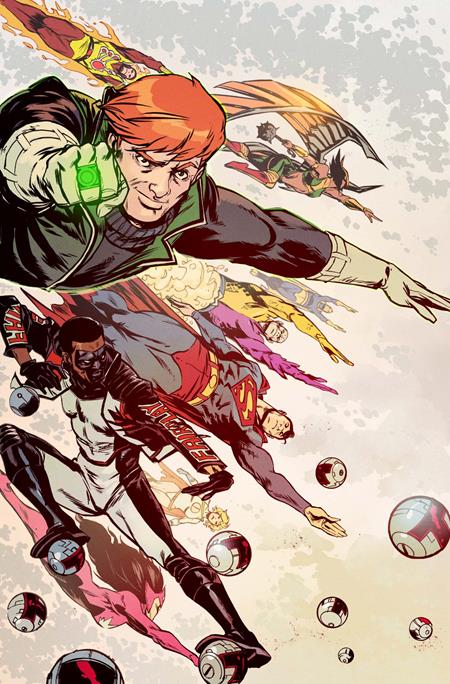 JUSTICE LEAGUE UNLIMITED #14 CVR B SANFORD GREENE CARD STOCK VAR (DC K.O.)