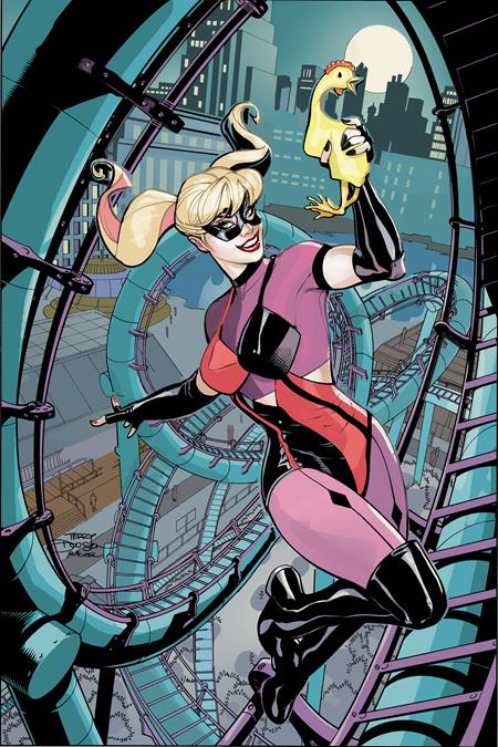 HARLEY QUINN #57 CVR E TERRY DODSON & RACHEL DODSON CARD STOCK VAR (#200)