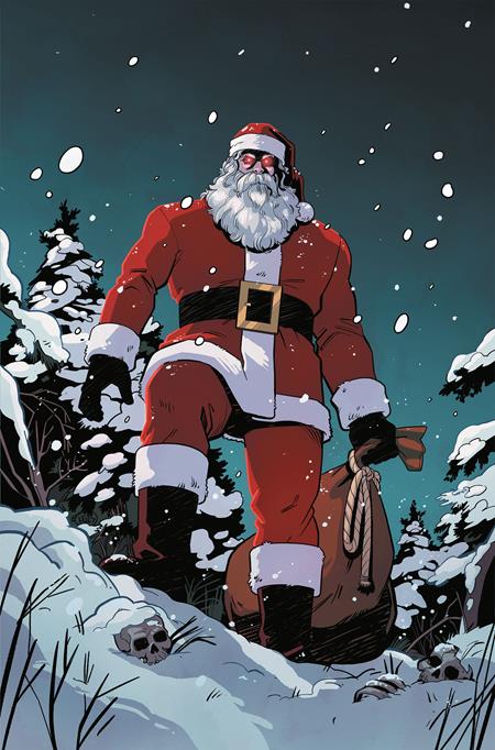 TERMINATOR SANTA CLAUS IS COMING TO TOWN #1 (ONE SHOT) CVR E WILL ROBSON METAL VIRGIN VAR