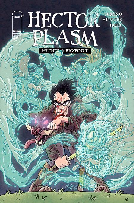HECTOR PLASM HUNT THE BIGFOOT #3 (OF 3) CVR A DEREK HUNTER & SPENCER HOLT