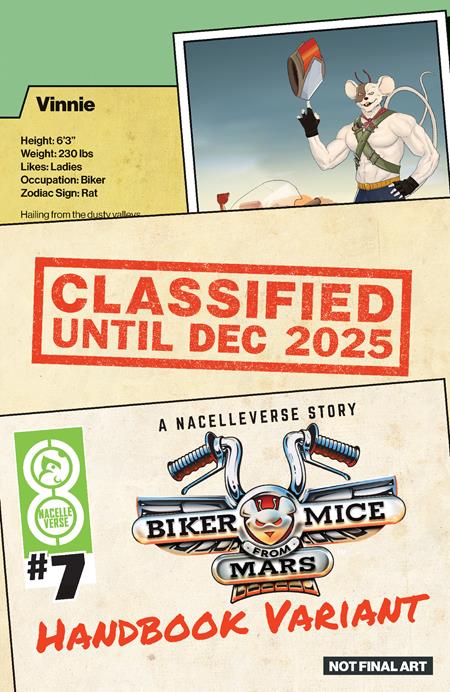 BIKER MICE FROM MARS (2025) #7 CVR B DOTUN AKANDE HANDBOOK VAR