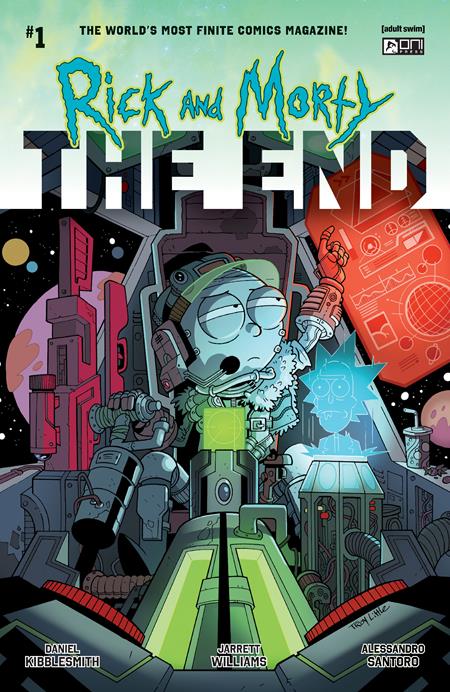 RICK AND MORTY THE END #1 CVR B TROY LITTLE VAR