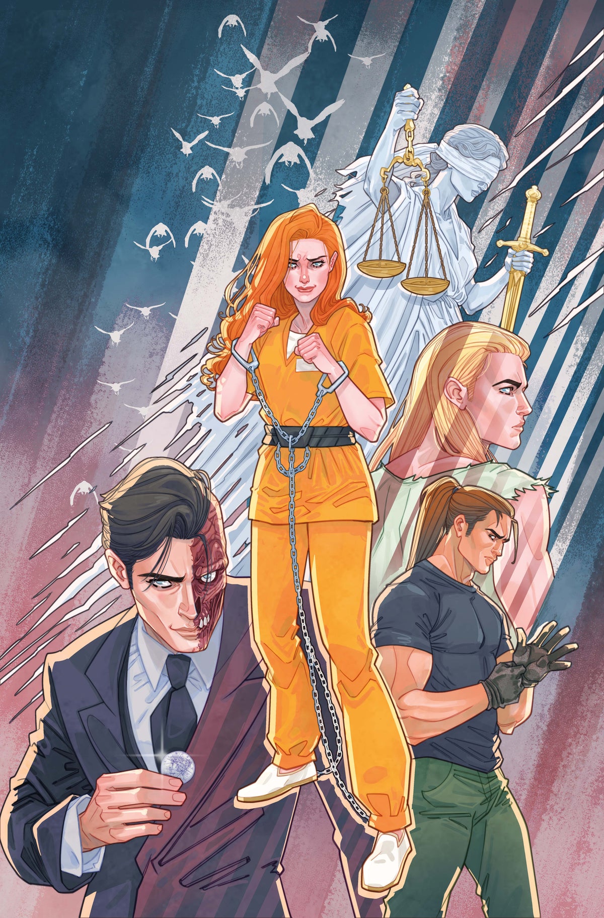 BARBARA GORDON BREAKOUT #8 Cover C MARGUERITE SAUVAGE CARD STOCK VAR comic book cover