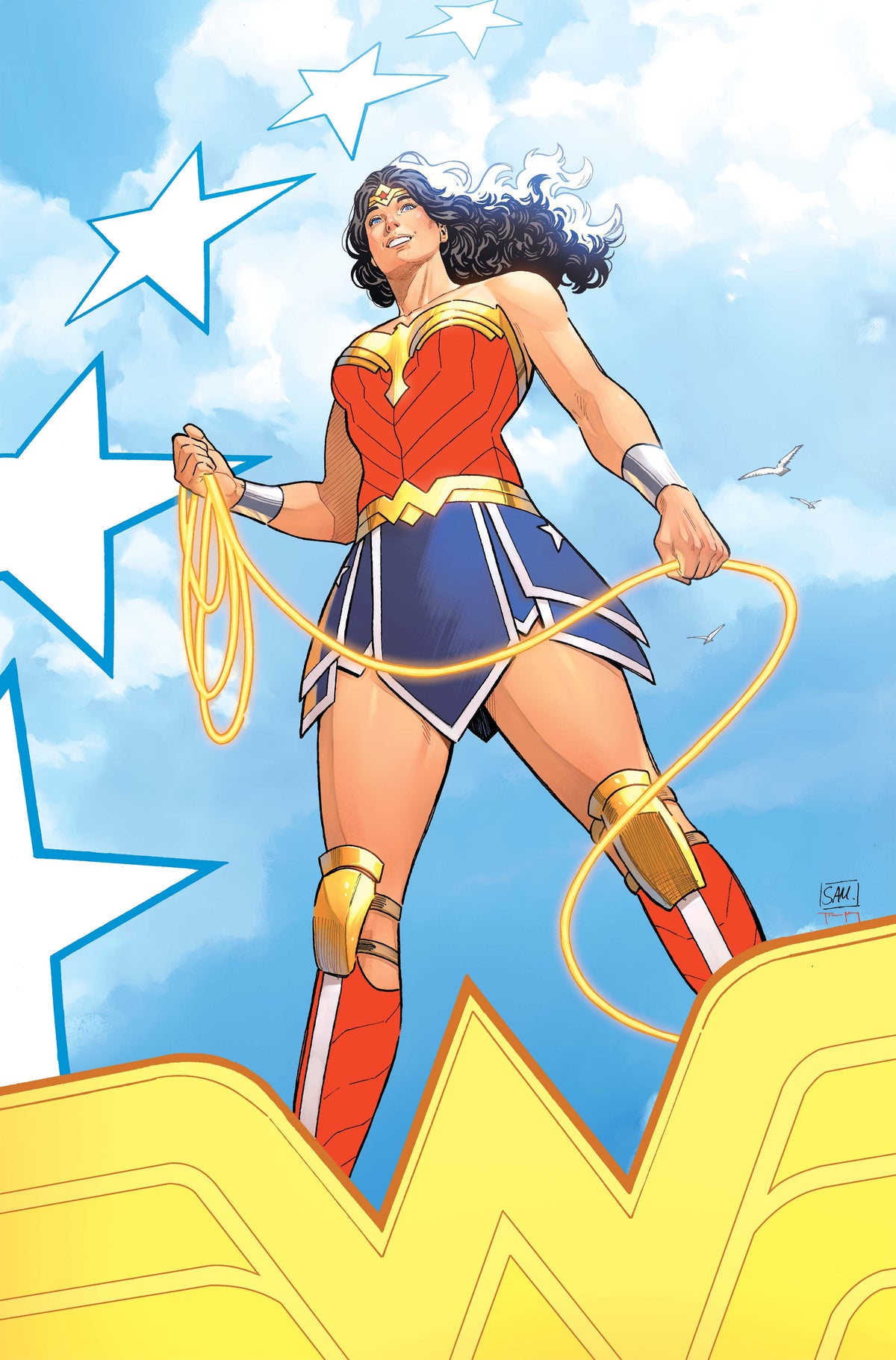 WONDER WOMAN #40 Cover A DANIEL SAMPERE comic book cover