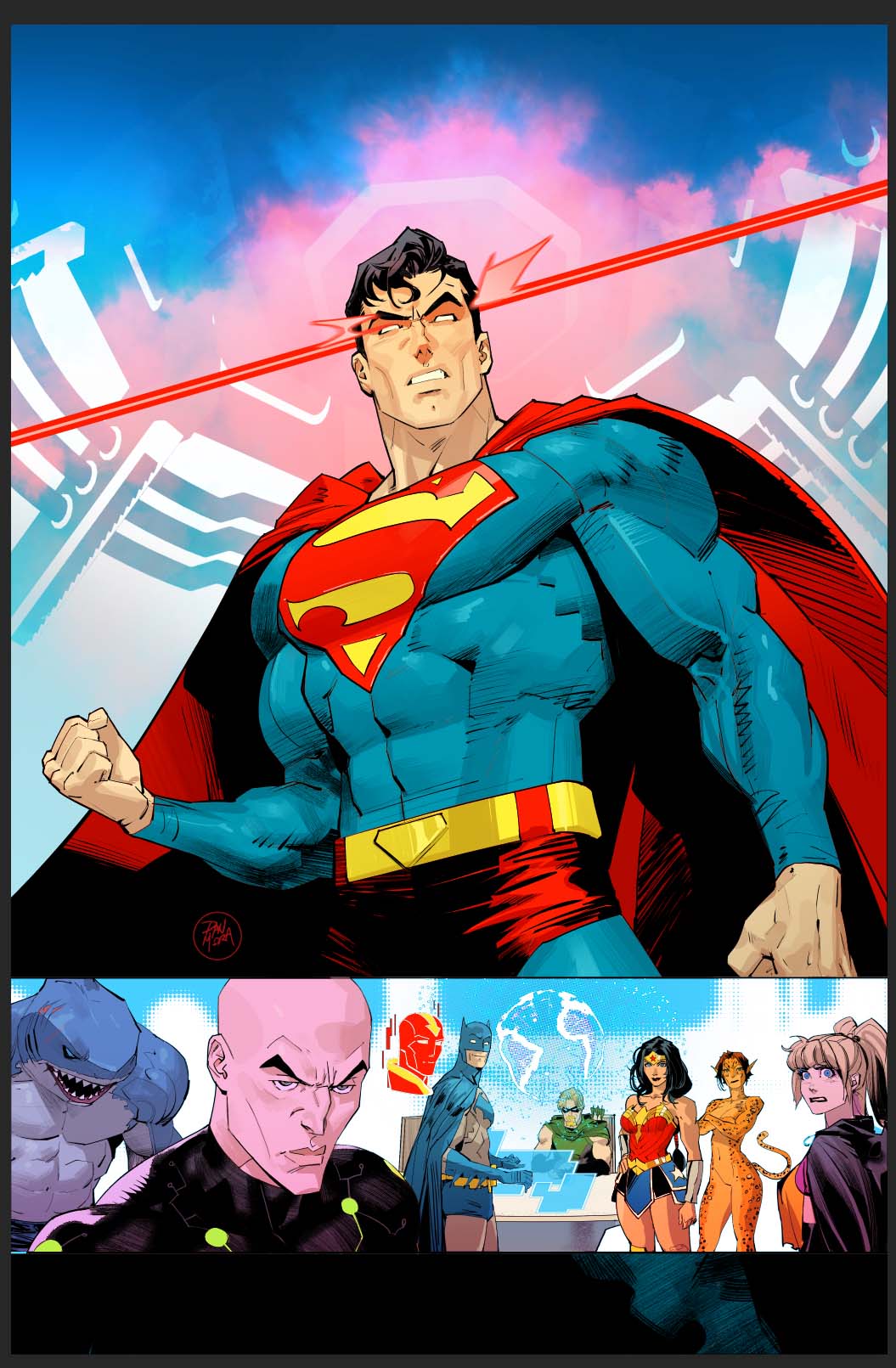 JUSTICE LEAGUE UNLIMITED #26 Cover A DAN MORA comic book cover