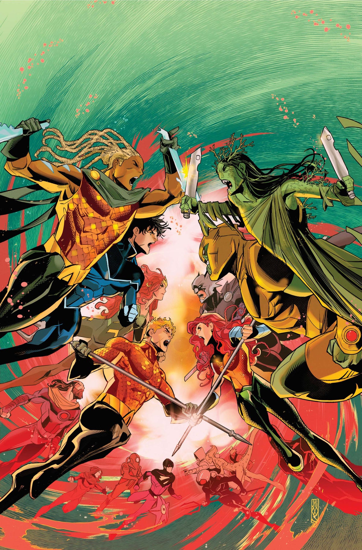 EMPEROR AQUAMAN #24 Cover A JOHN TIMMS comic book cover