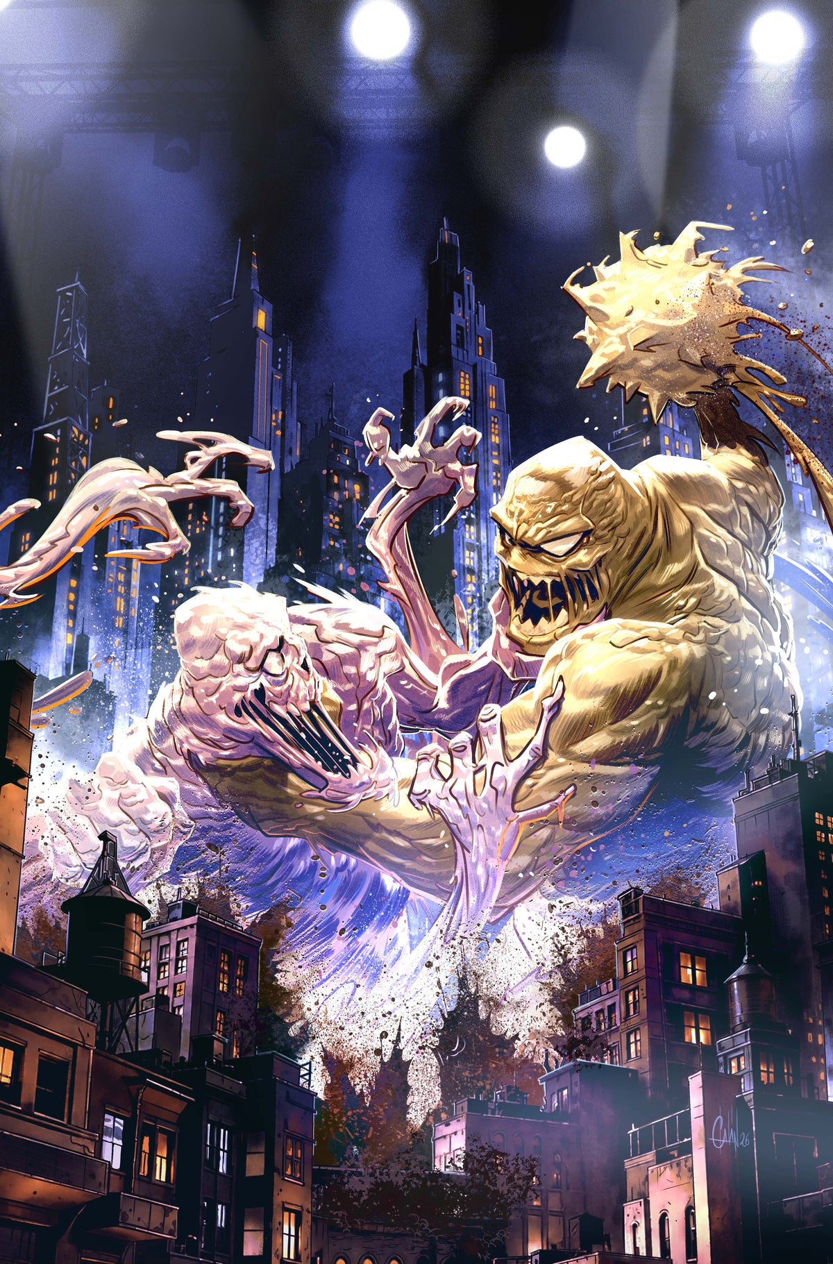CLAYFACE CELEBRITY DIRT #6 (OF 6) Cover A FRAN GALAN comic book cover