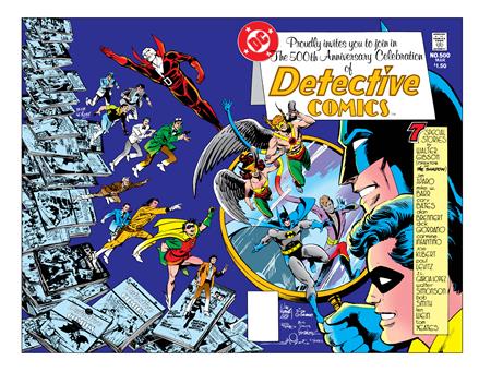 DETECTIVE COMICS #500 FACSIMILE EDITION Cover A ARTIST JAM comic book cover