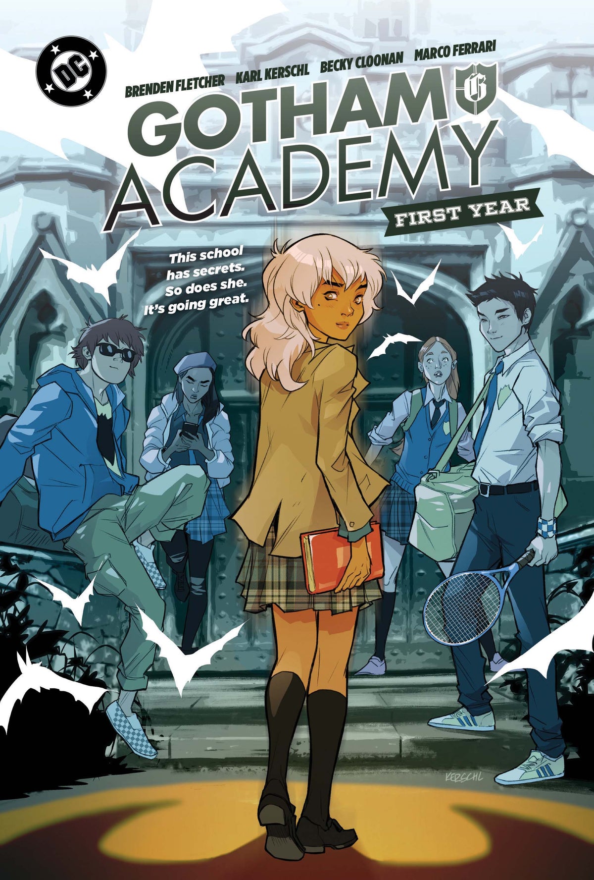 GOTHAM ACADEMY FIRST YEAR TP graphic novel cover