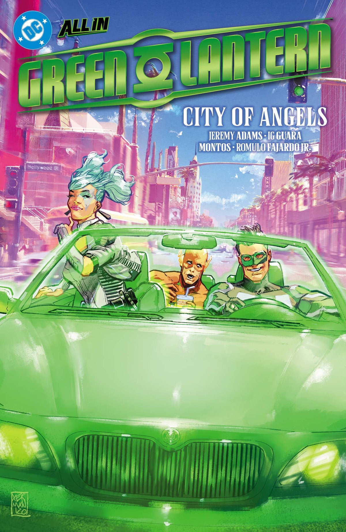 GREEN LANTERN (2023) TP VOL 07 CITY OF ANGELS graphic novel cover