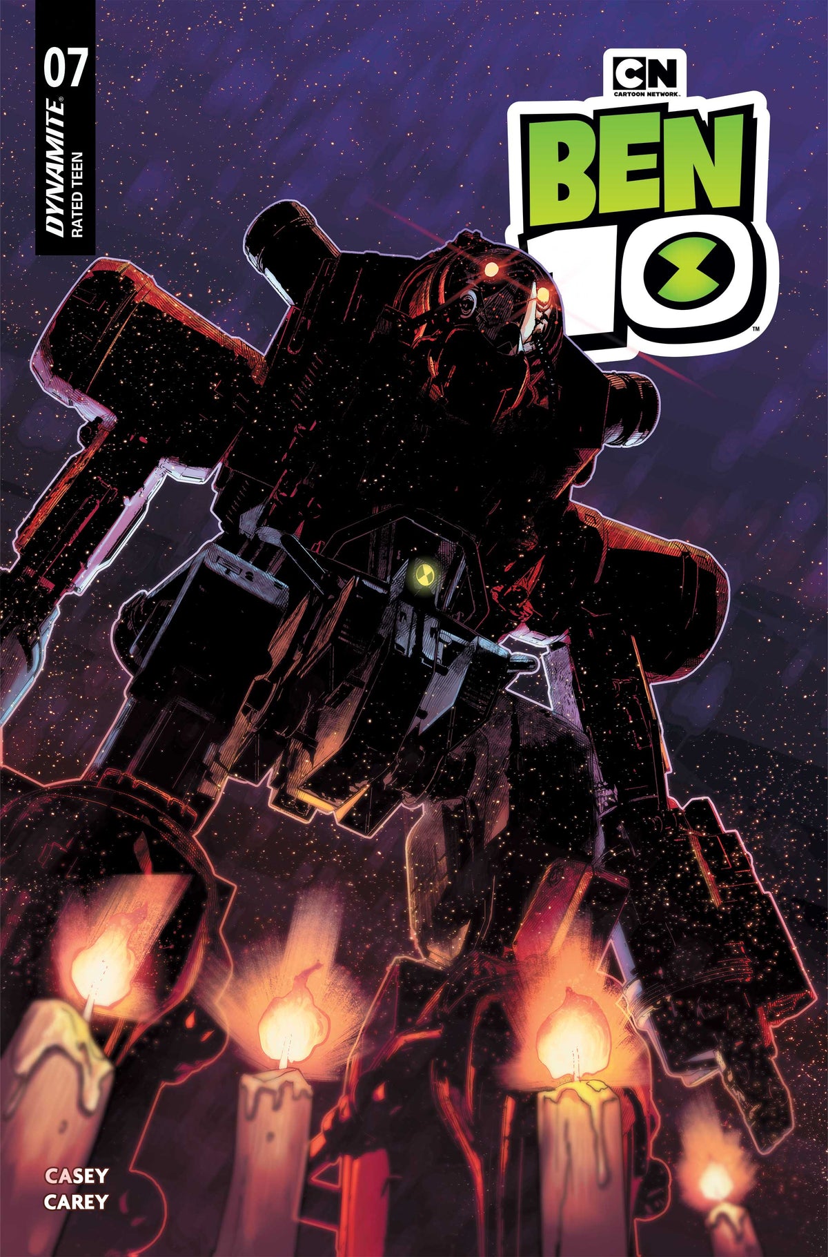 BEN 10 #7 Cover A ROBERT CAREY comic book cover