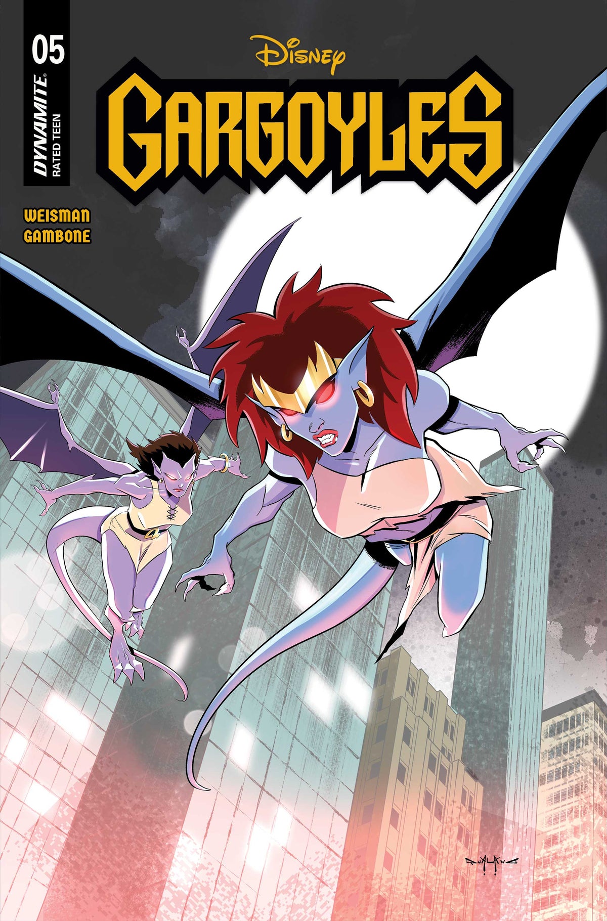 GARGOYLES (2026) #5 Cover C PASQUALE QUALANO VAR comic book cover