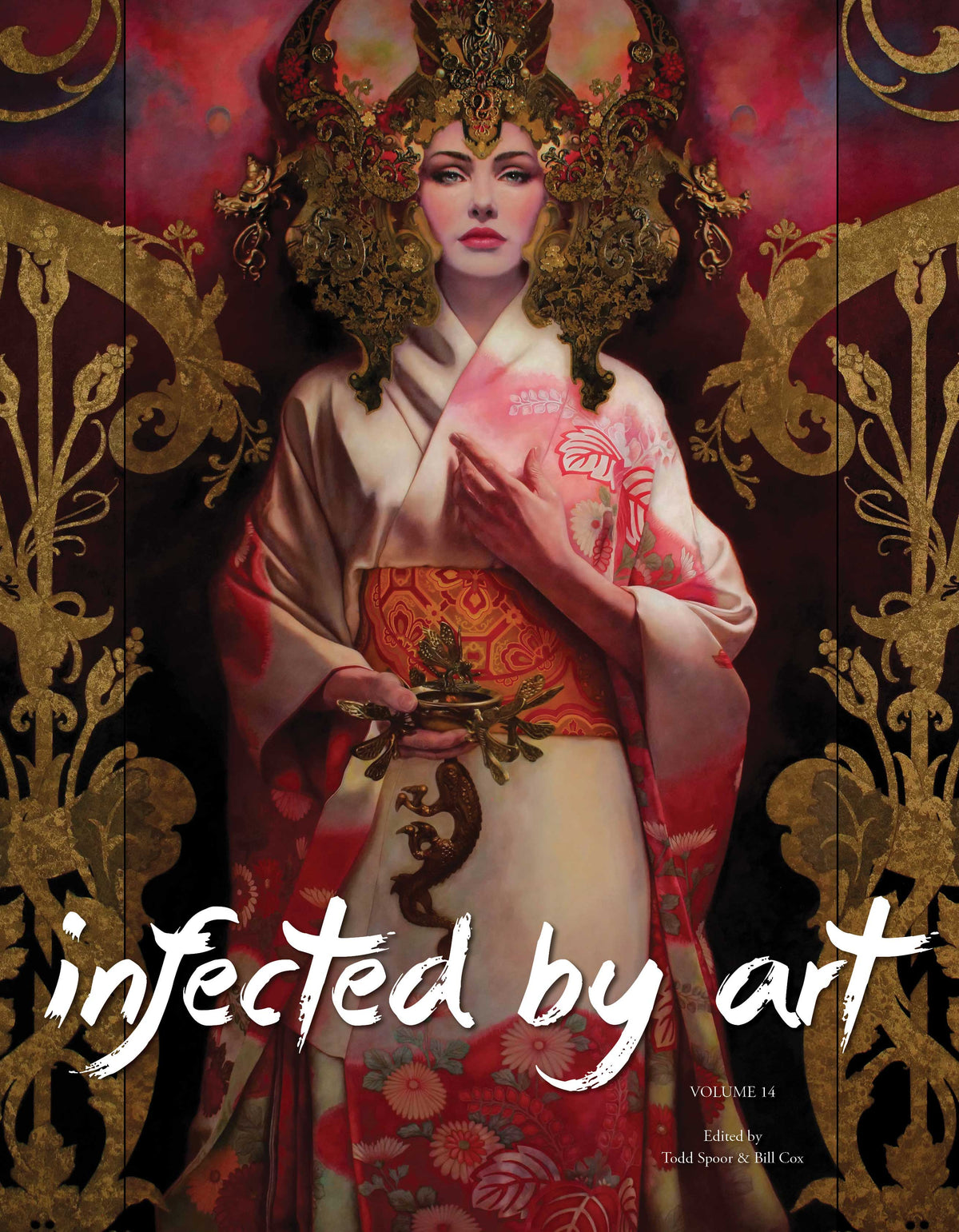 INFECTED BY ART HC VOL 14 comic book cover