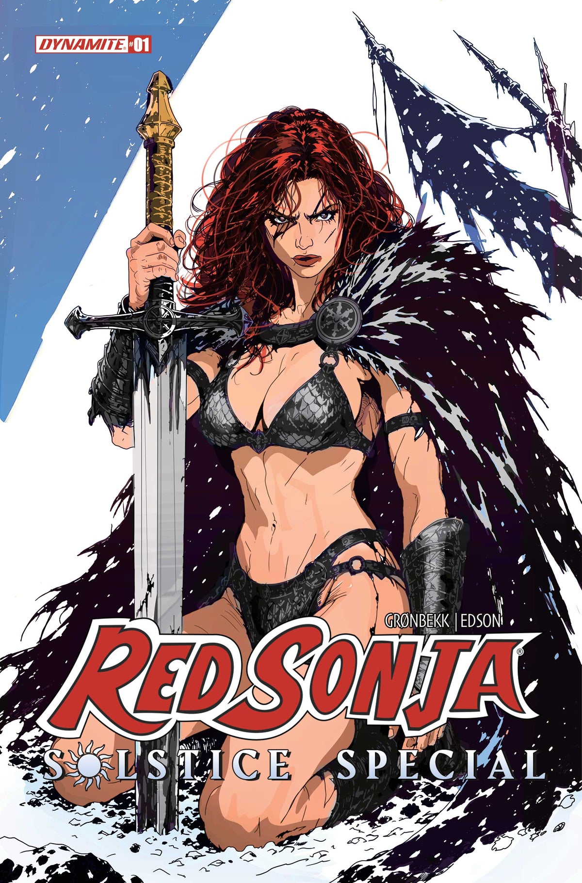 RED SONJA SOLSTICE SPECIAL #1 (ONE SHOT) Cover B JOSEPHINE TOMARCHIO VAR comic book cover