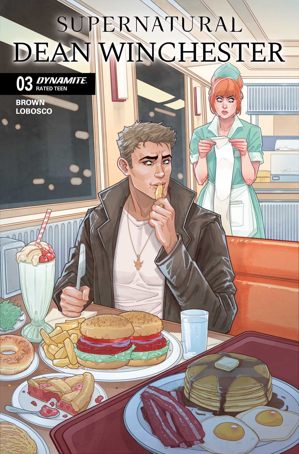 SUPERNATURAL DEAN WINCHESTER #3 Cover A MARGUERITE SAUVAGE comic book cover