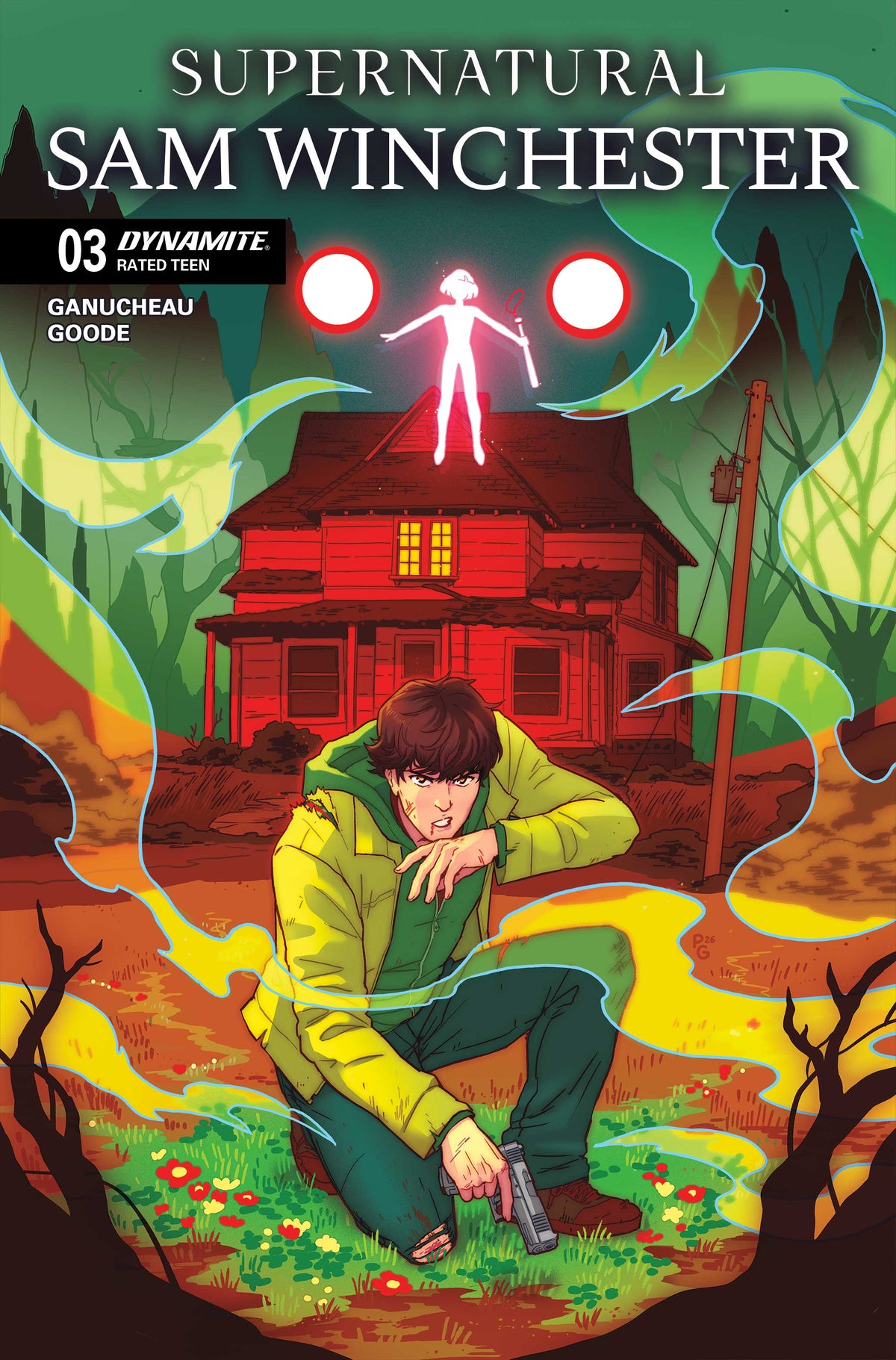 SUPERNATURAL SAM WINCHESTER #3 Cover A PAULINA GANUCHEAU comic book cover