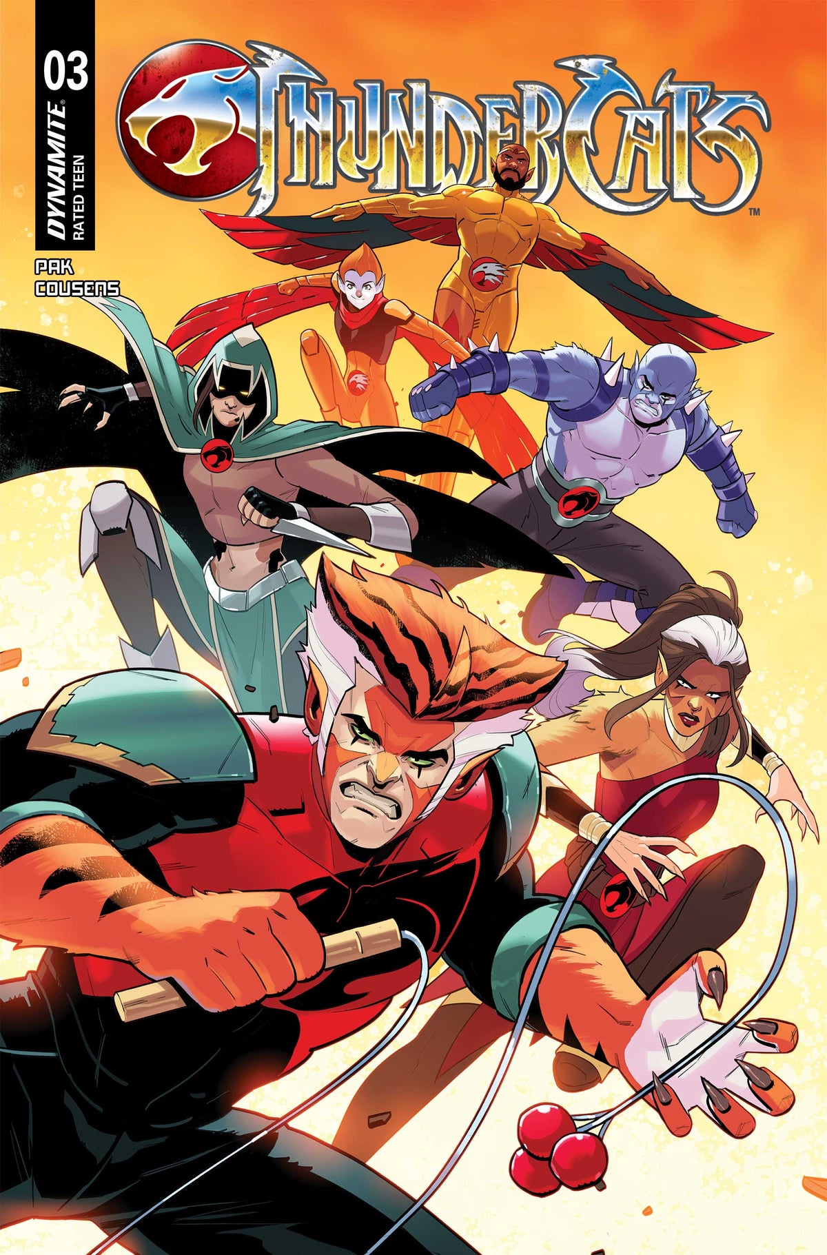THUNDERCATS (2026) #3 Cover D STEPHEN BYRNE VAR comic book cover
