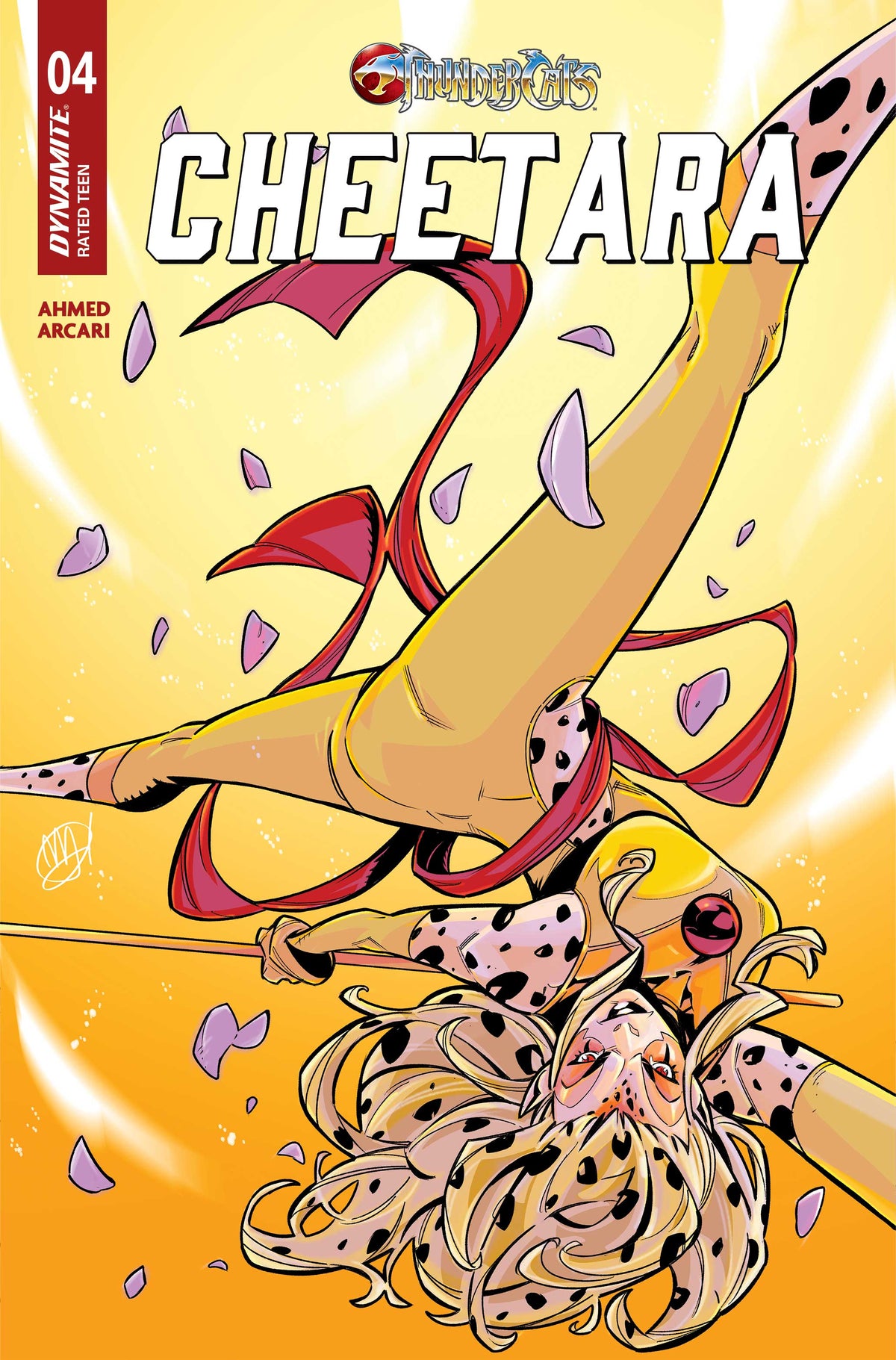THUNDERCATS CHEETARA #4 Cover A ALESSANDRO MIRACOLO comic book cover