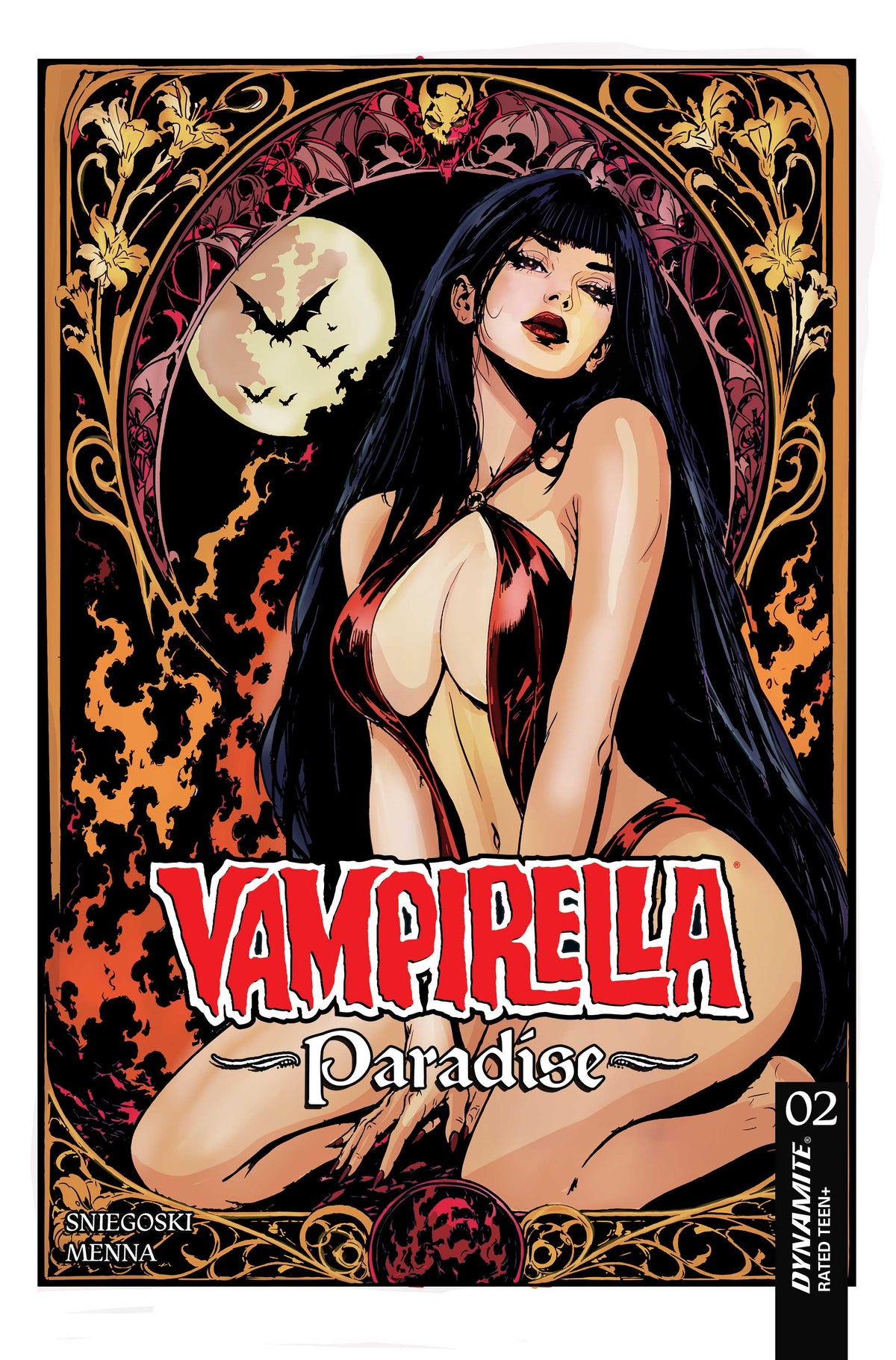 VAMPIRELLA PARADISE #2 Cover C JOSEPHINE TOMARCHIO VAR comic book cover