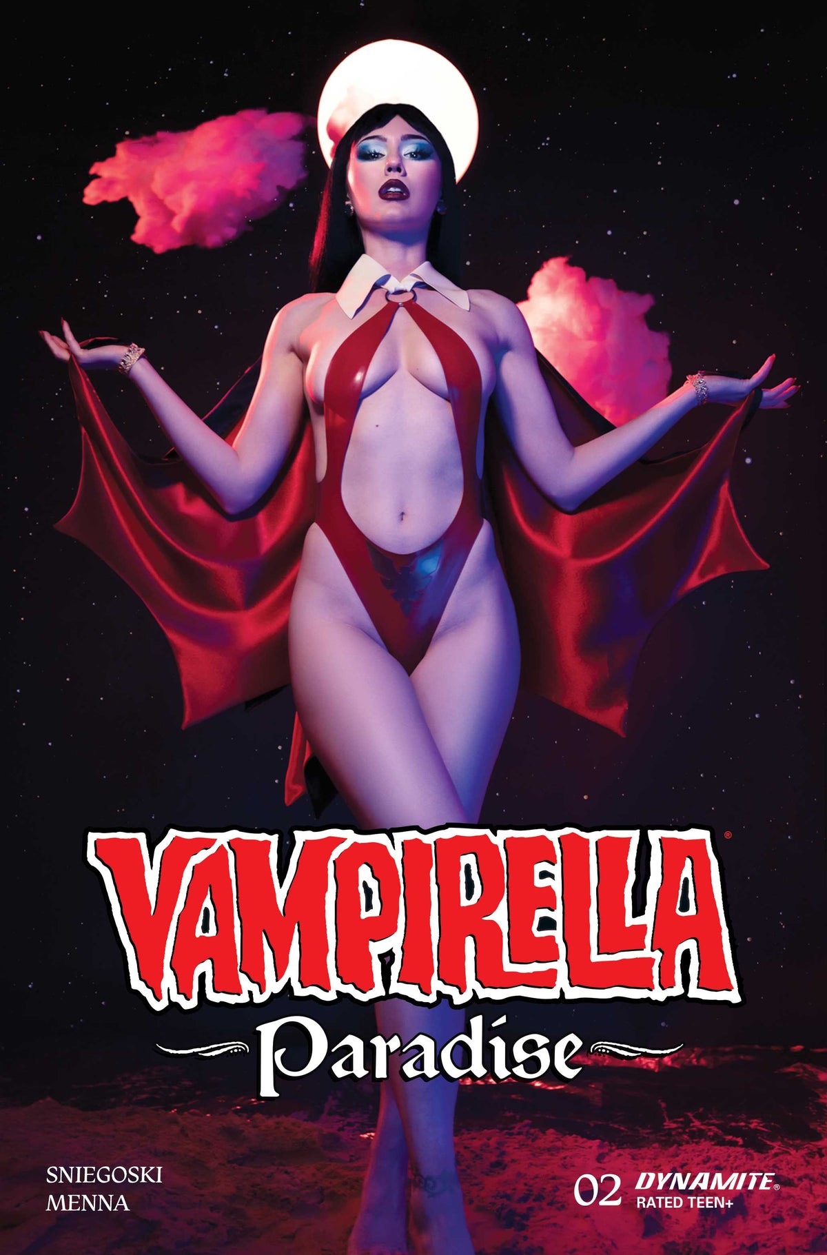 VAMPIRELLA PARADISE #2 Cover D COSPLAY LAUREN DELOREAN VAR comic book cover
