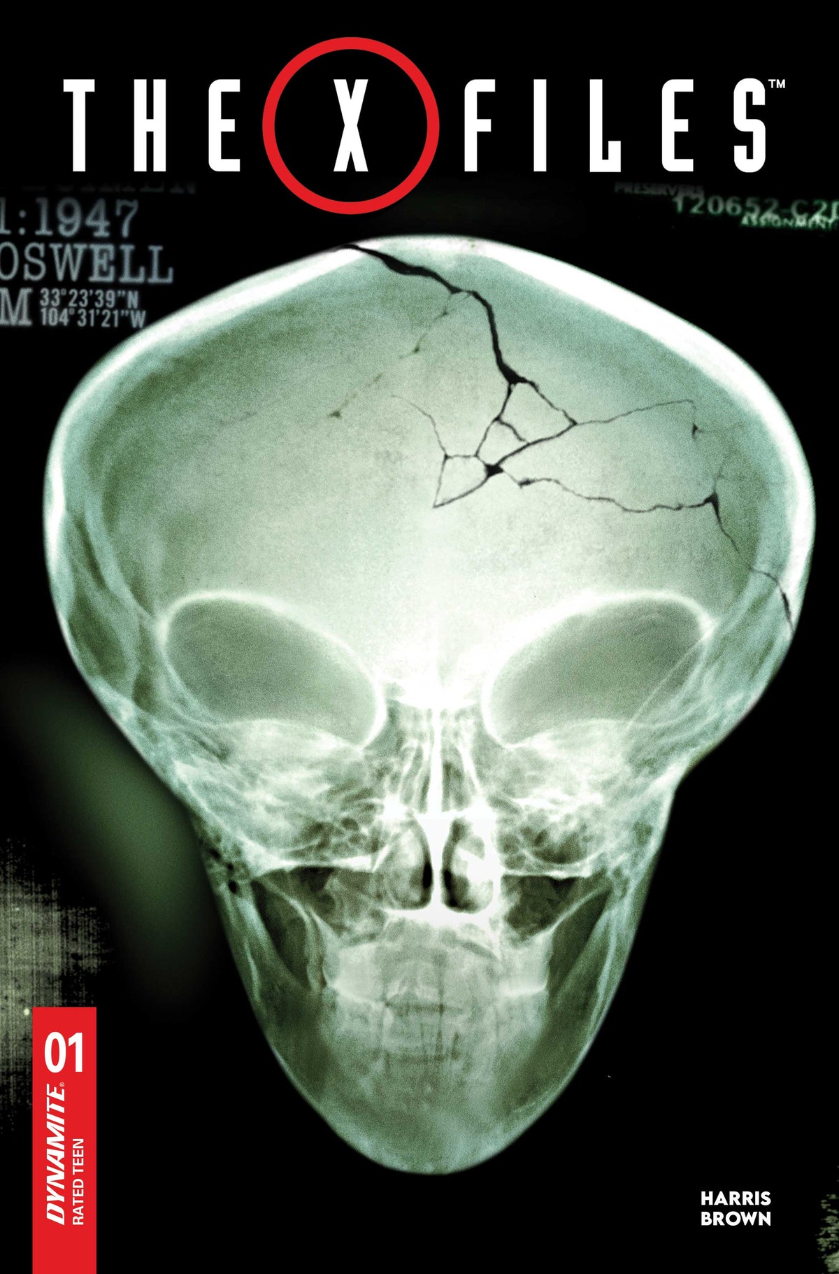 X FILES (2026) #1 Cover A ROSWELL PHOTO comic book cover