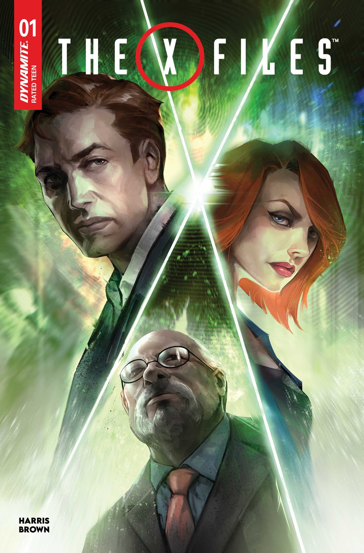X FILES (2026) #1 Cover C IVAN TAO VAR comic book cover