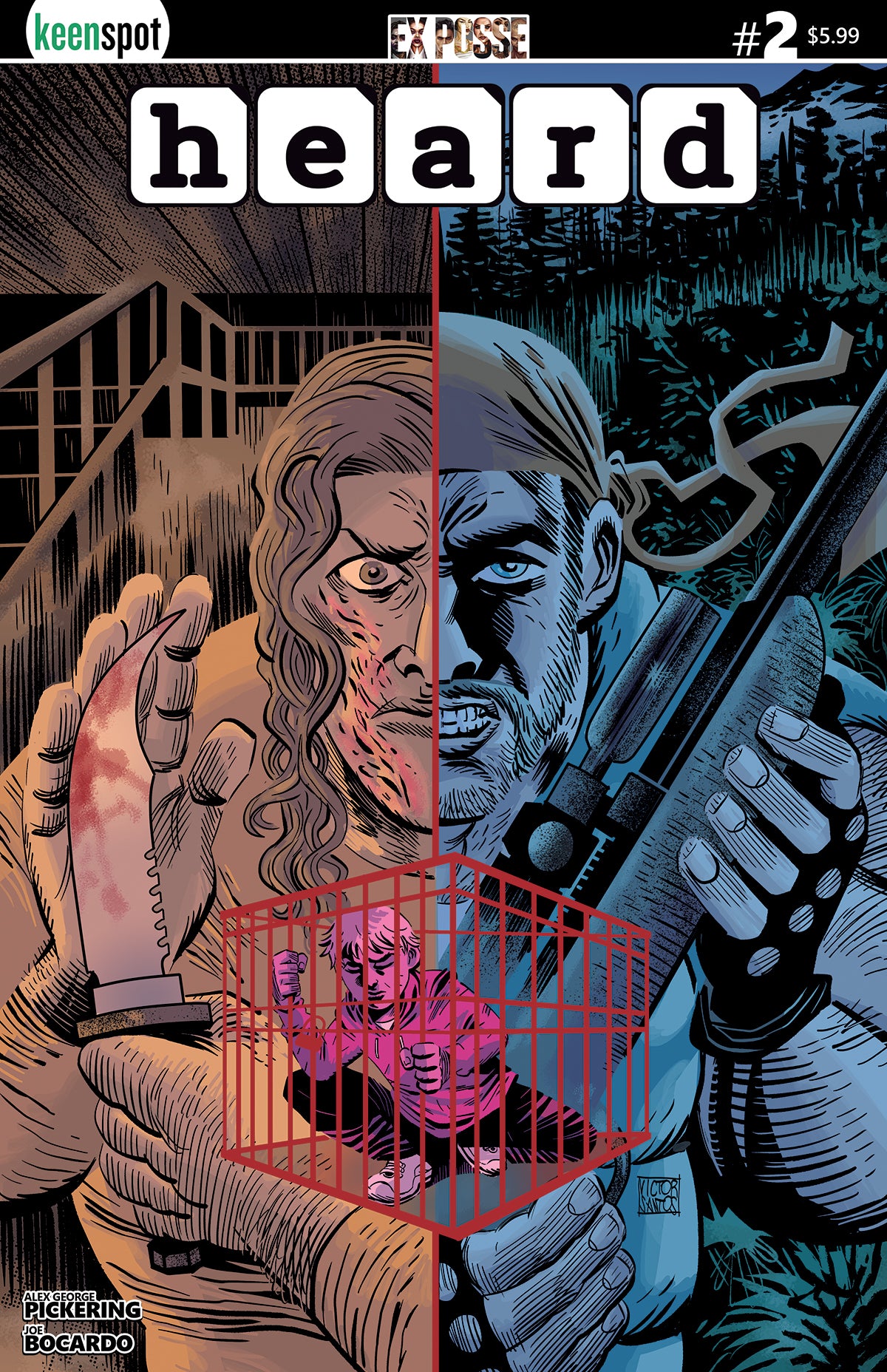 HEARD #2 Cover B VICTOR SANTOS VAR comic book cover