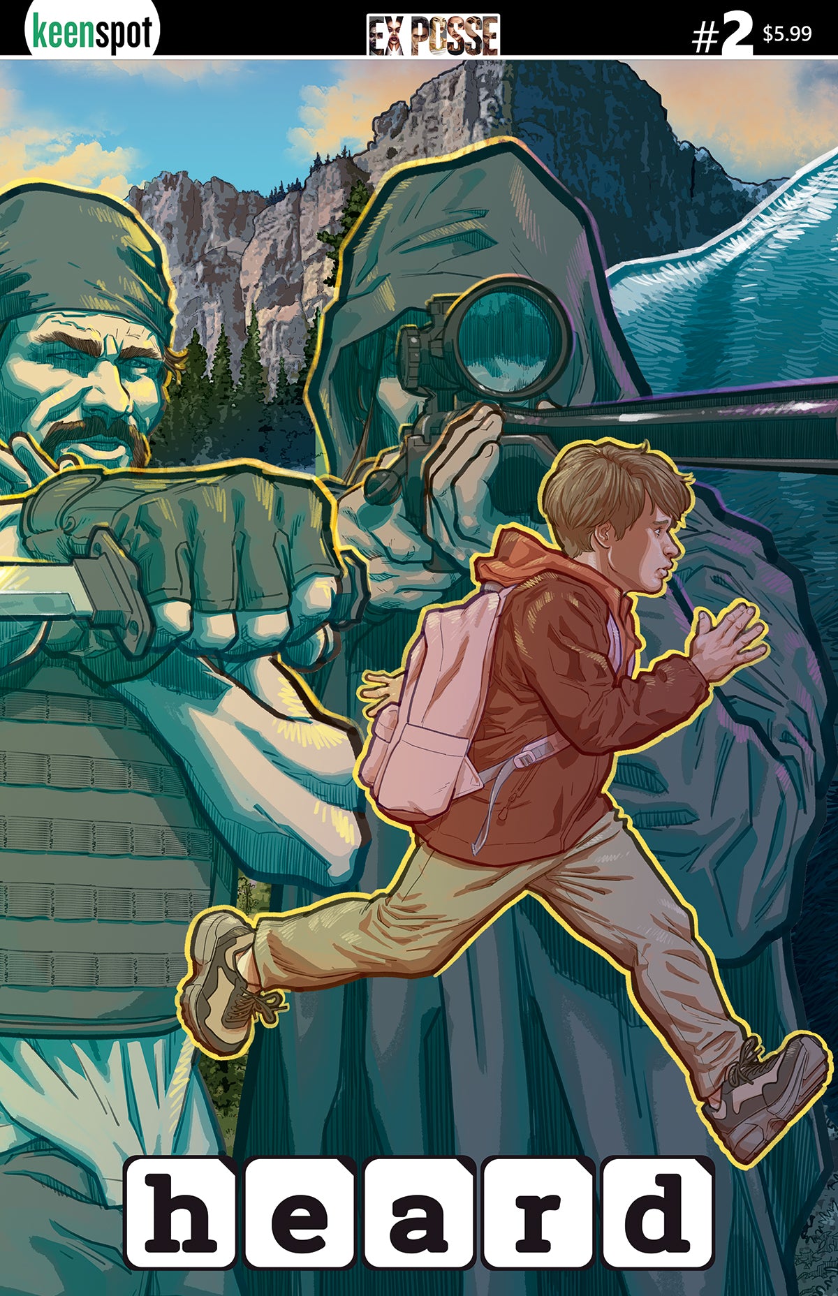 HEARD #2 Cover C HUGO PETRUS CONNECTING COVER VAR comic book cover