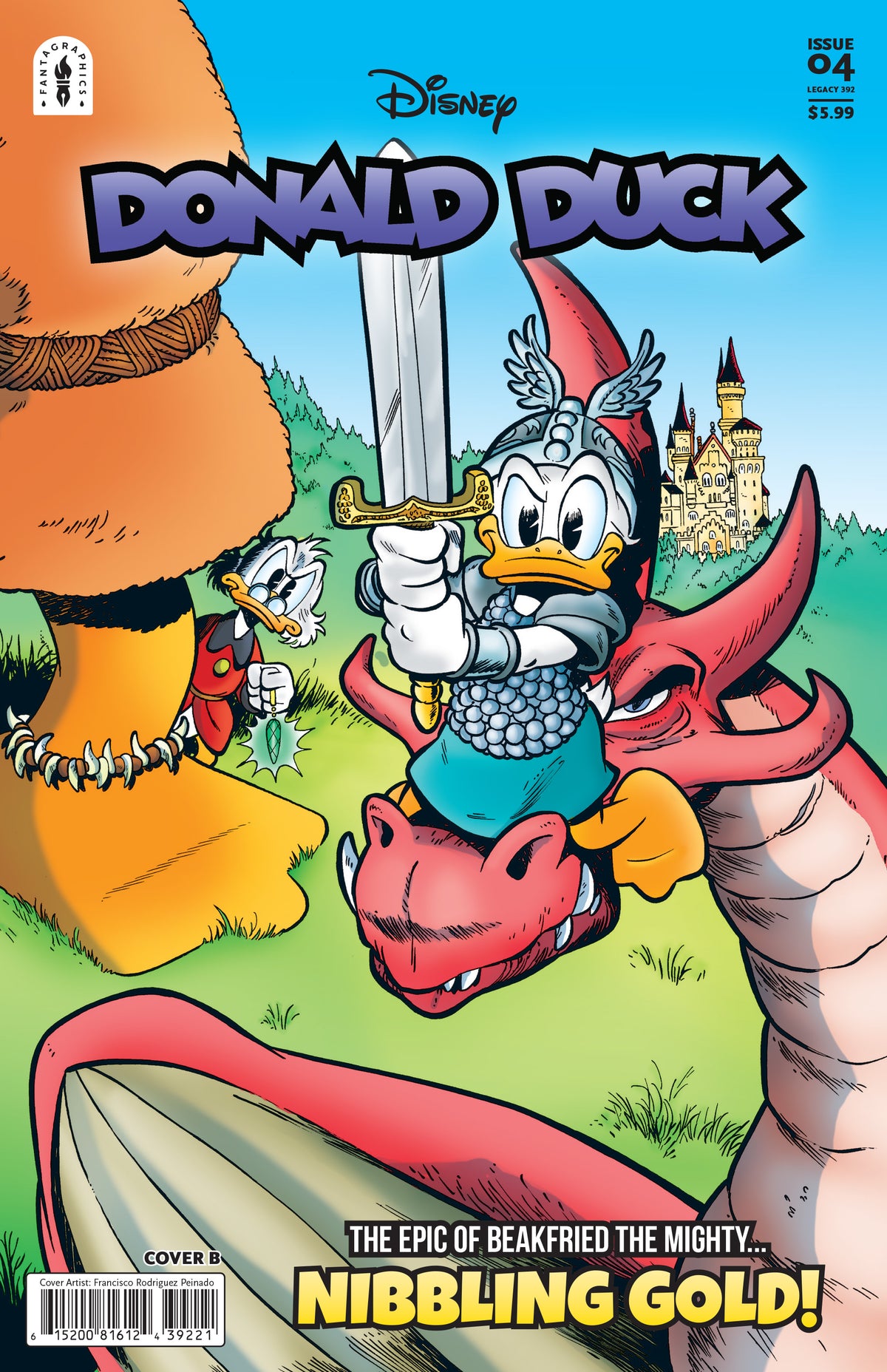 DONALD DUCK LEGACY #392 THE THREE CABALLEROS CHRISTMAS QUEST Cover B FANCISCO PACO RODRIGUEZ PEINADO VAR comic book cover