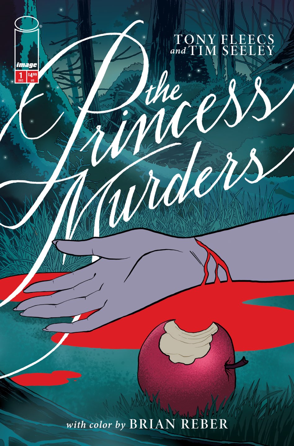 PRINCESS MURDERS #1 Cover A TONY FLEECS & TIM SEELEY comic book cover
