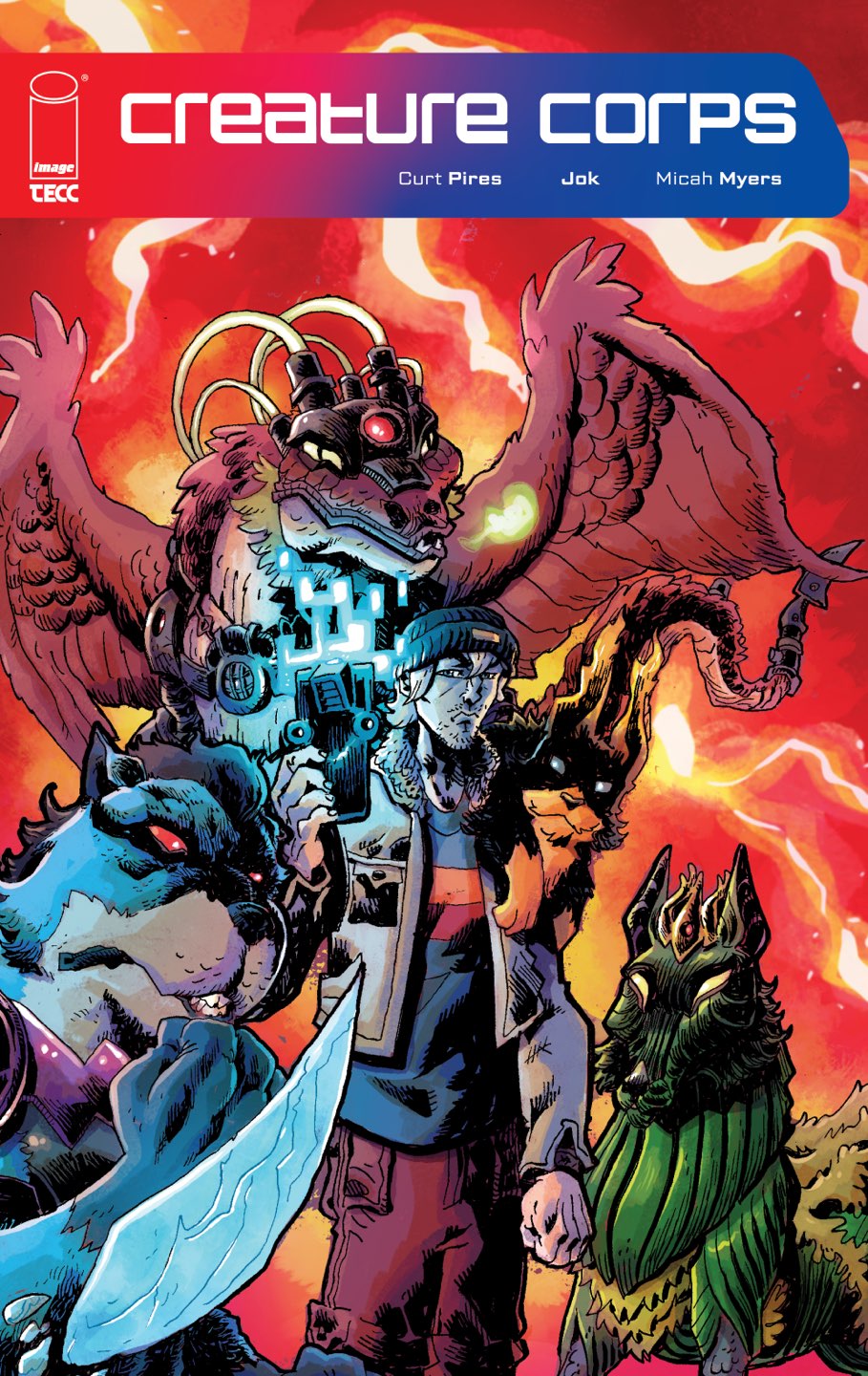 CREATURE CORPS #1 Cover A JOK comic book cover