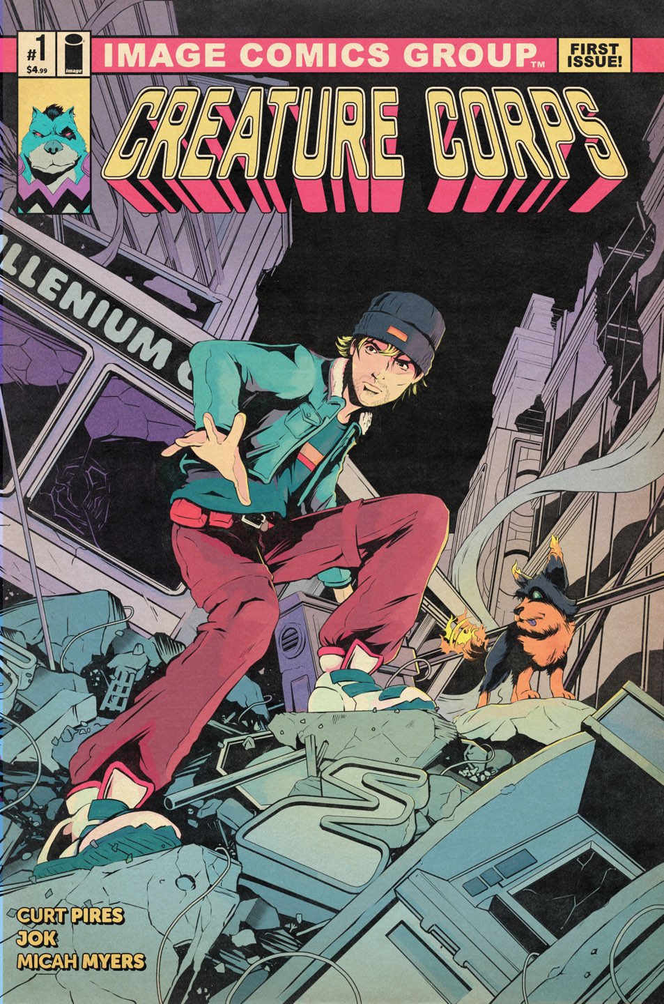 CREATURE CORPS #1 Cover G FLOPS VAR comic book cover