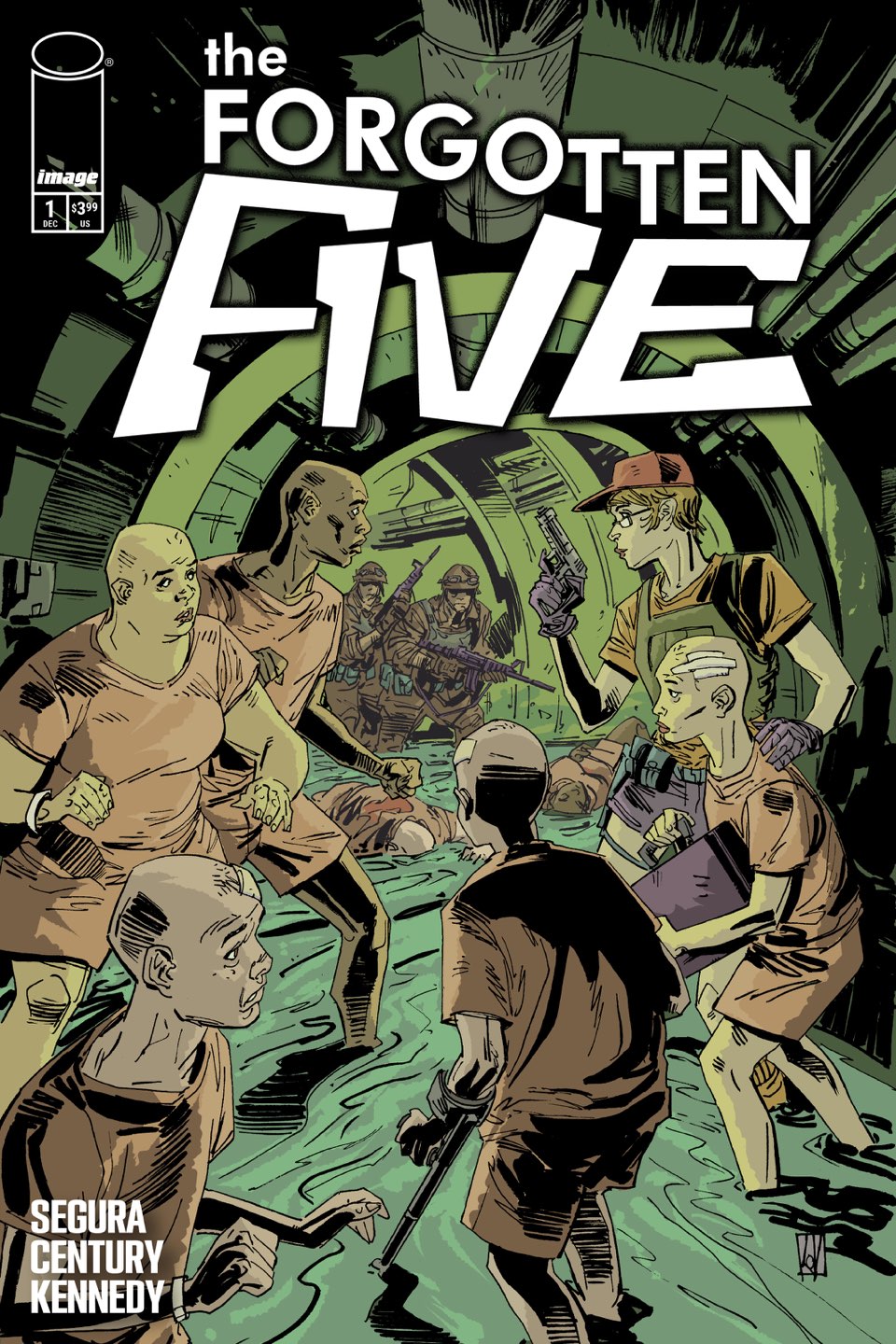 FORGOTTEN FIVE #1 Cover B DEAN KOTZ VAR comic book cover