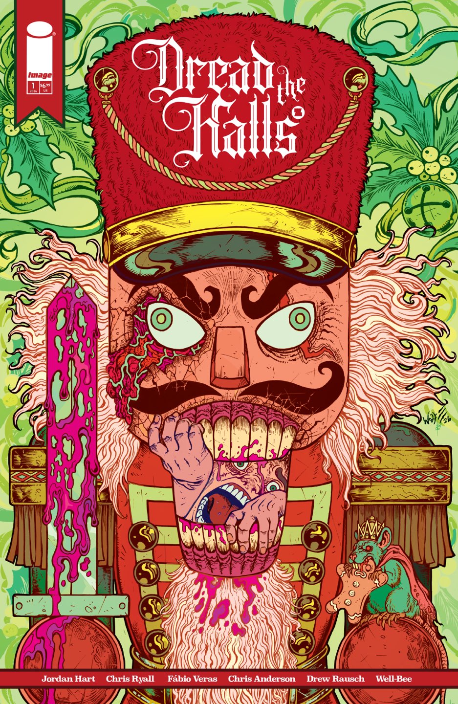 DREAD THE HALLS 2026 (ONE SHOT) Cover A MARIA WOLF comic book cover