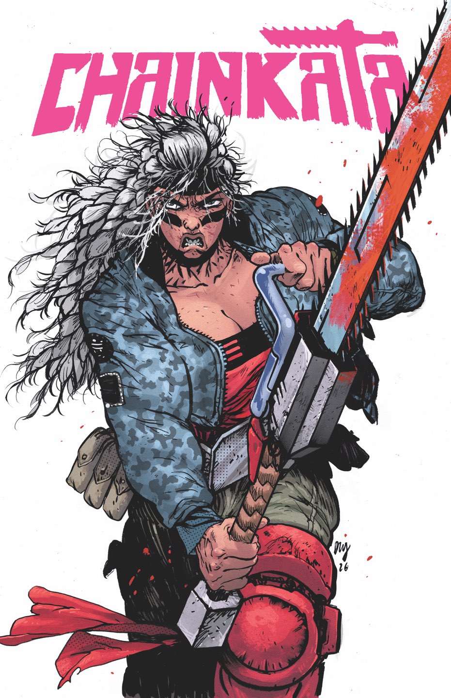 CHAINKATA #2 Cover A DANIEL WARREN JOHNSON & MIKE SPICER comic book cover