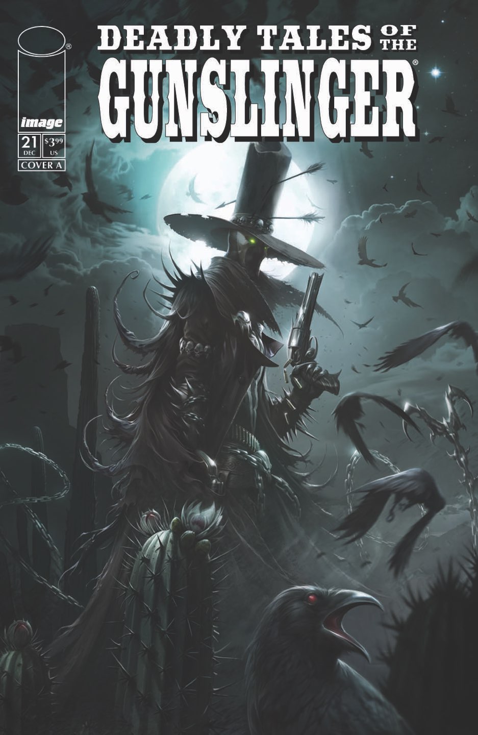 DEADLY TALES OF THE GUNSLINGER SPAWN #21 Cover A FRANCESCO MATTINA comic book cover