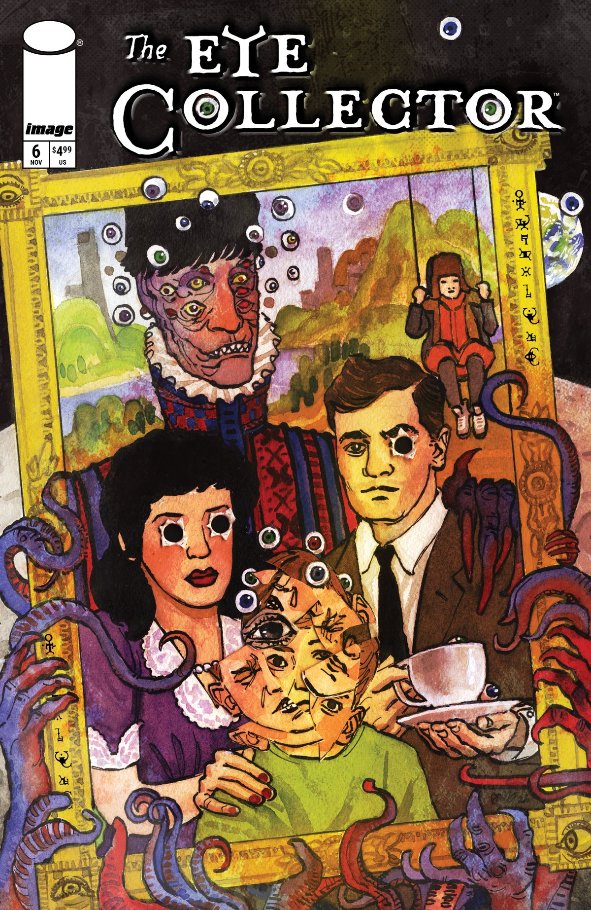 EYE COLLECTOR #7 Cover C GMB CHOMICHUK VAR comic book cover
