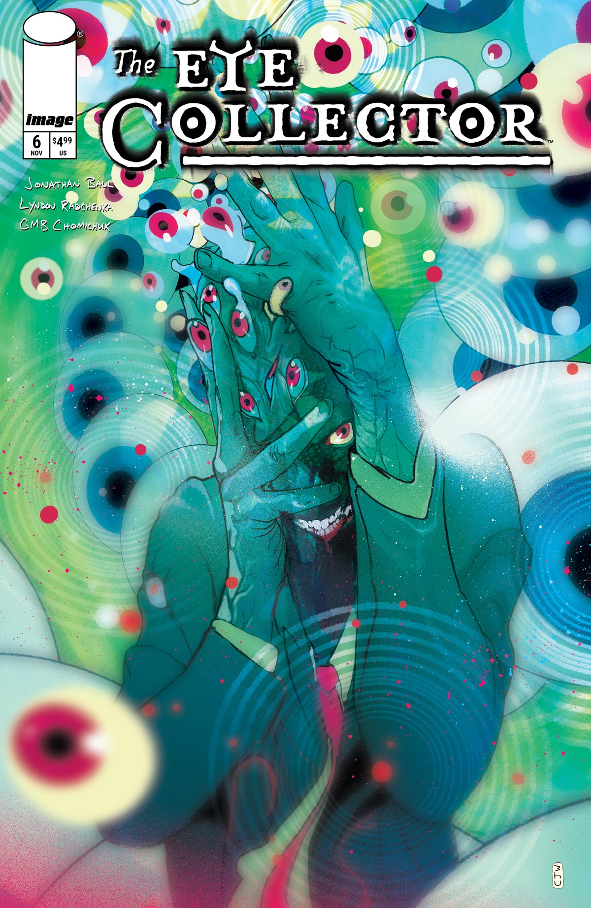 EYE COLLECTOR #7 Cover D LLOYD TEMPLETON VAR comic book cover