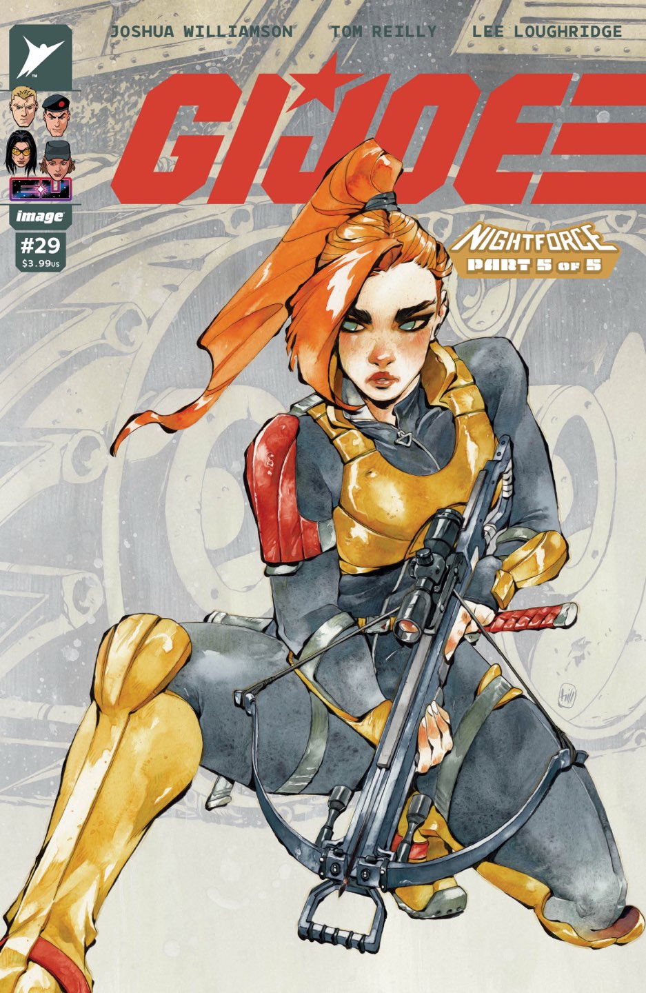 GI JOE #29 Cover C CHUMA HILL VAR comic book cover