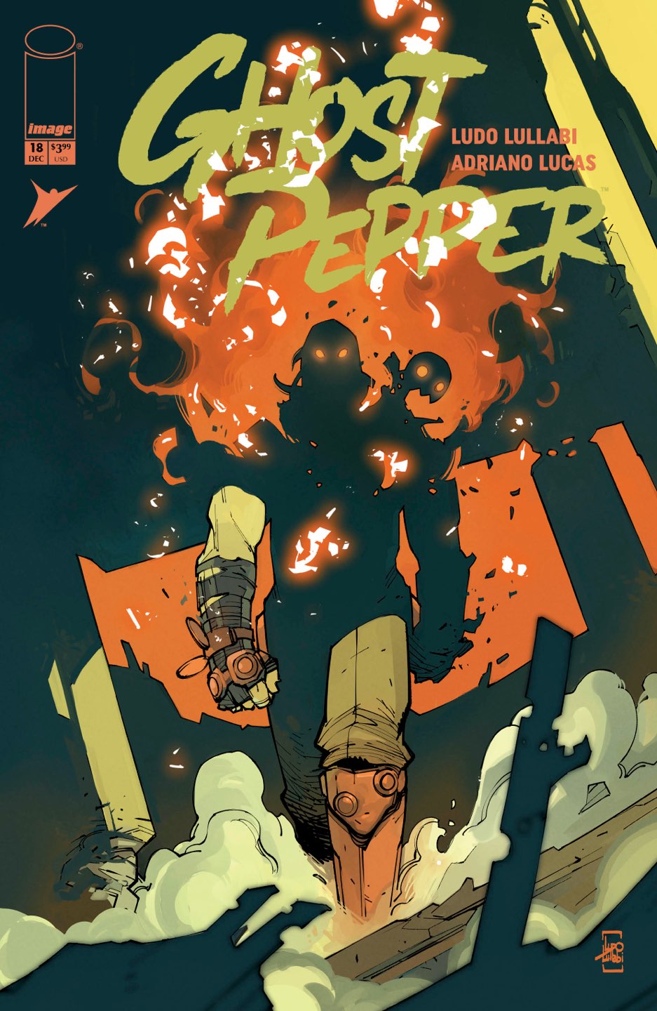 GHOST PEPPER #18 Cover A LUDO LULLABI comic book cover